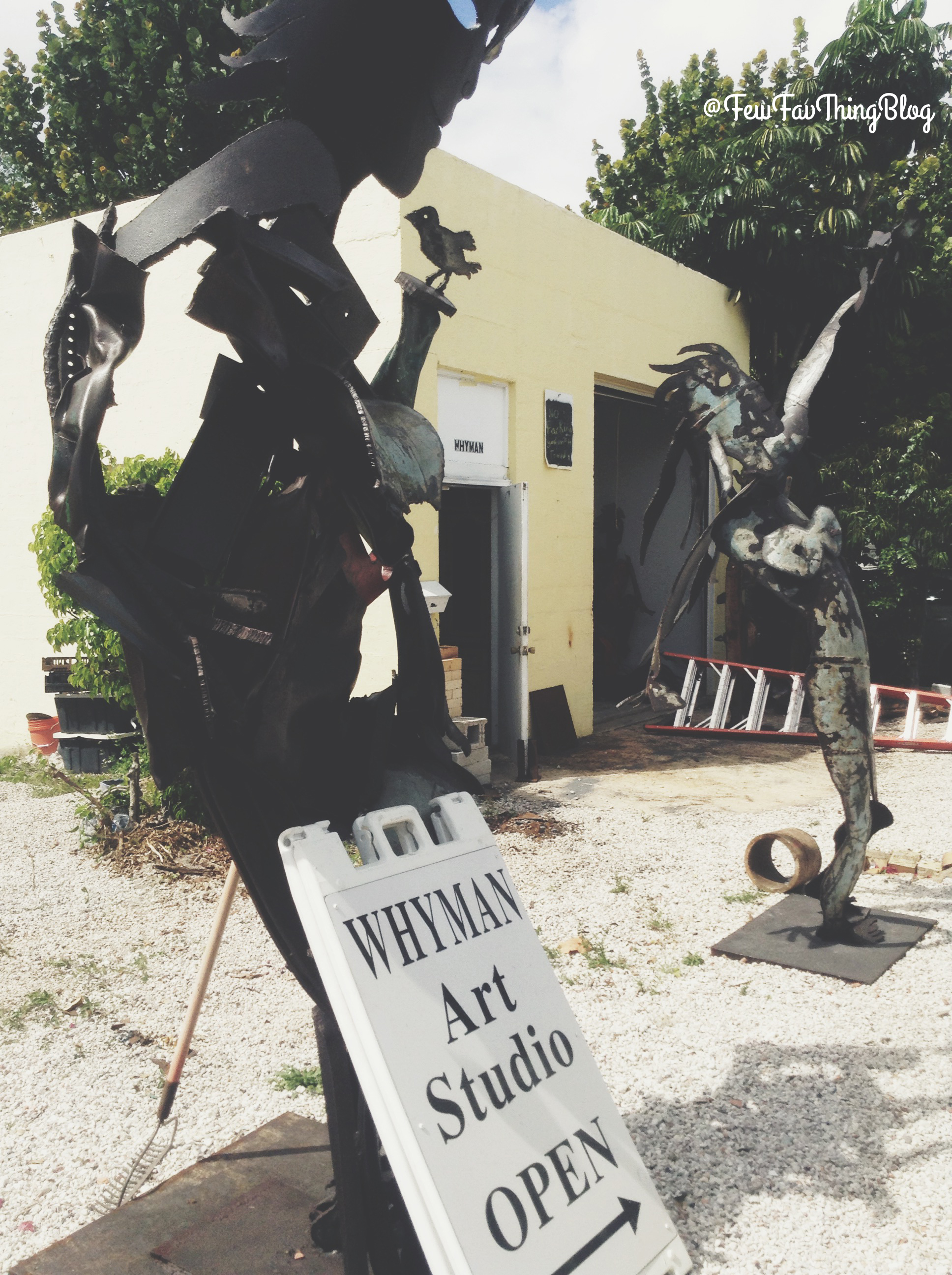 Jeff Whyman Studio in Delray Beach, FL on A Few of My Favorite Things