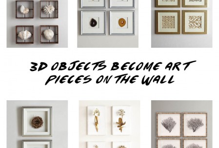 3D Framed Objects become Art