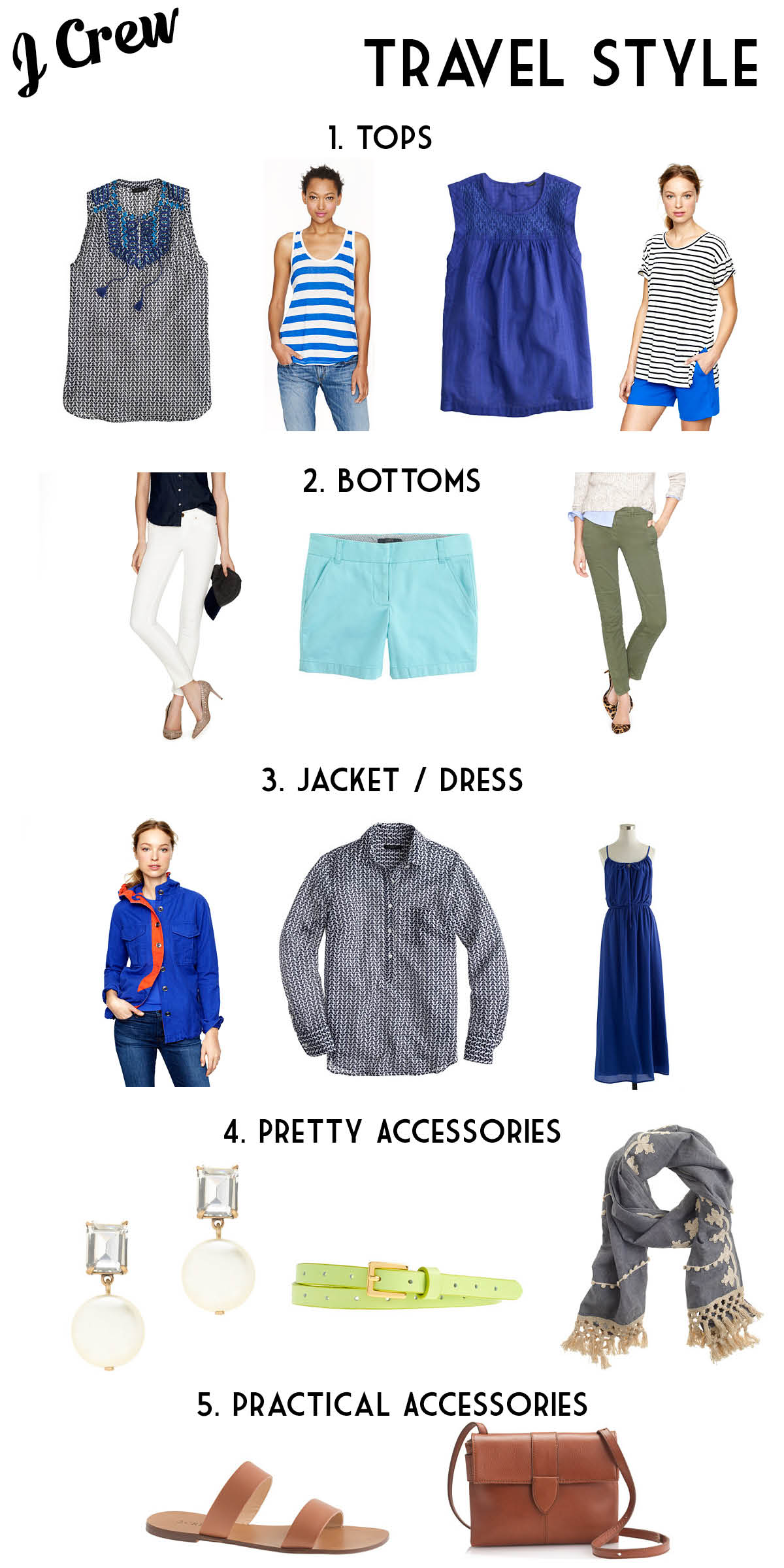 Travel Style from J. Crew on A Few of My Favorite Things