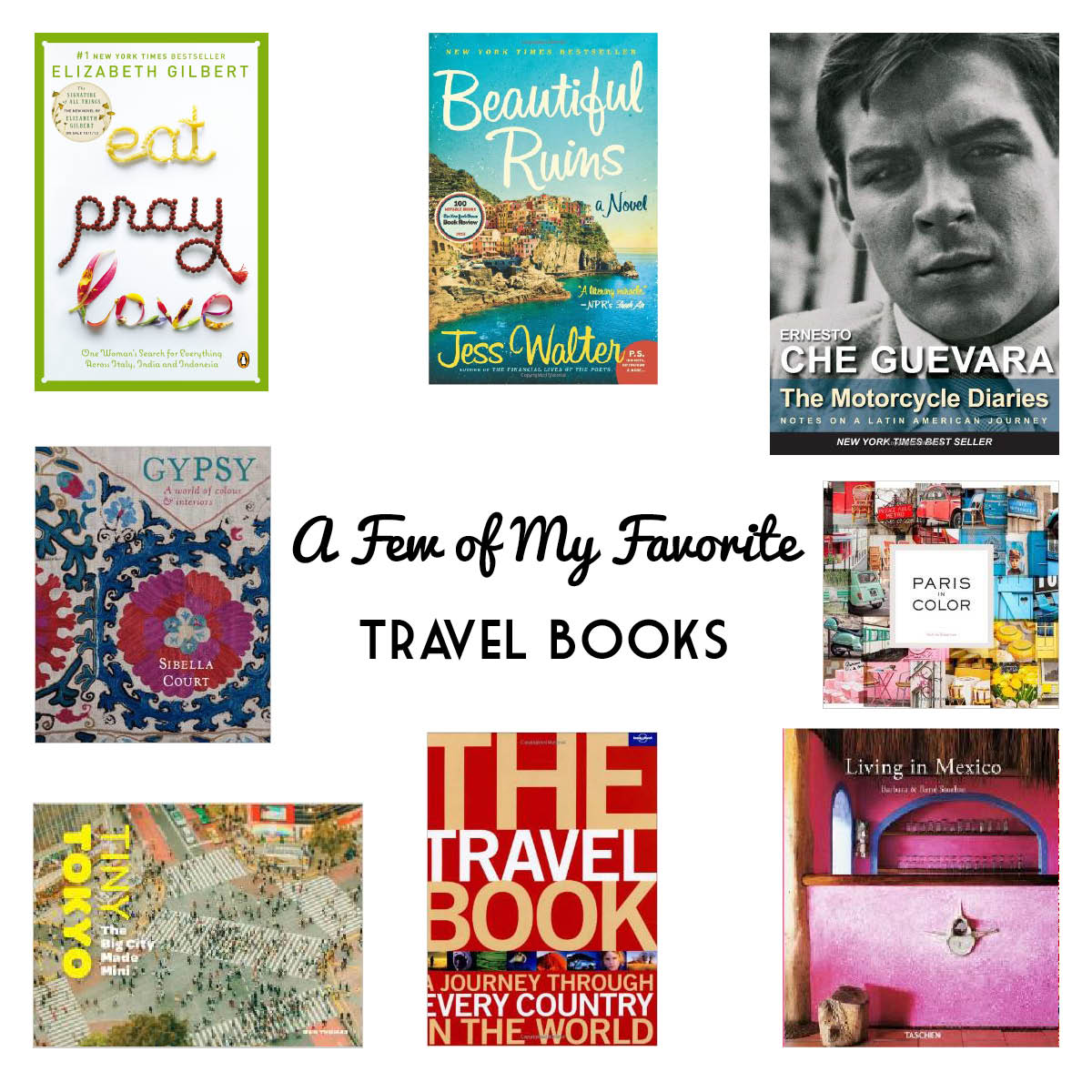 A Few of My Favorite...Travel Books 