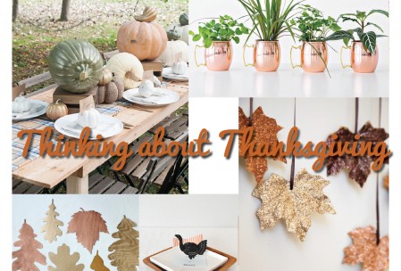 Thinking About Thanksgiving – Some Easy DIYs