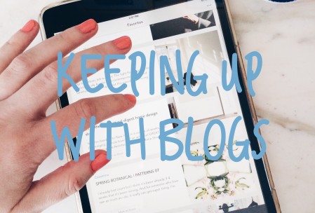 Keeping up with Blogs on Bloglovin
