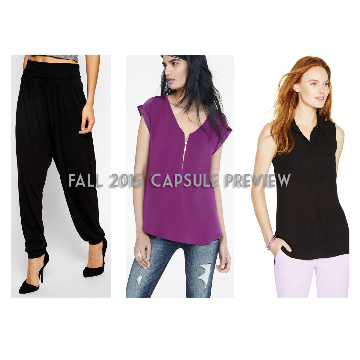 Fall 2015 Capsule Wardrobe