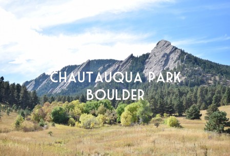 Chautauqua Park – Boulder, Colorado