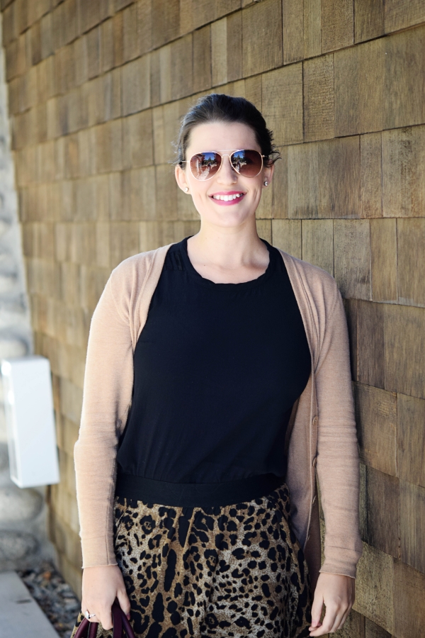 Leopard Skirt at Surf Chateau