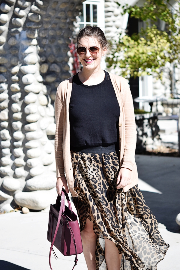 Leopard Skirt at Surf Chateau