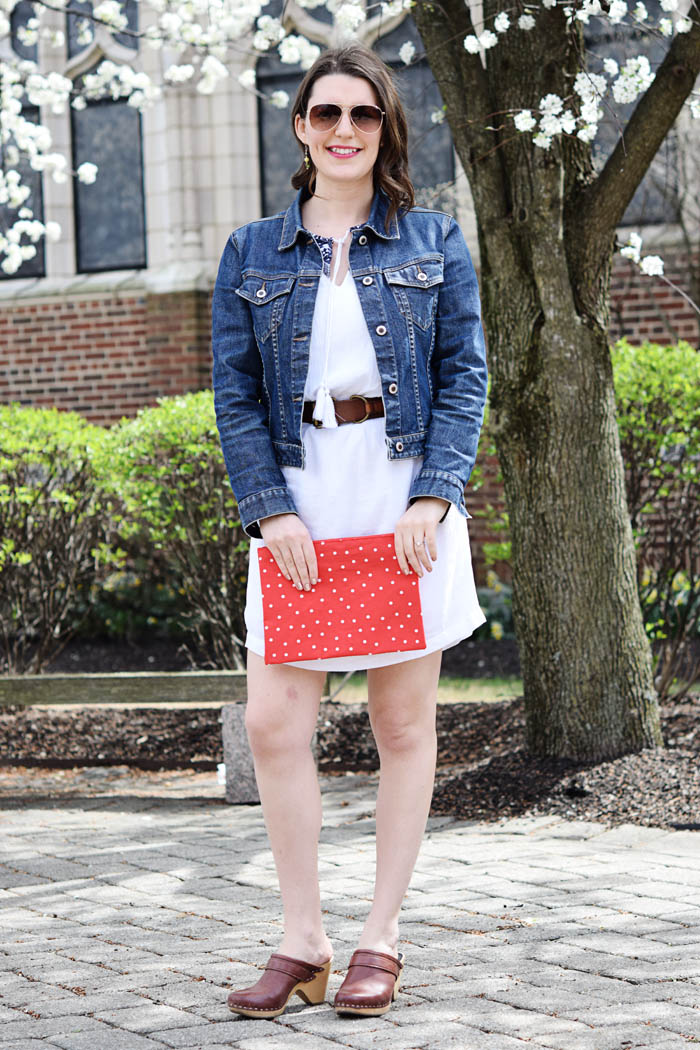 Spring White Dress on An Explorer's Heart