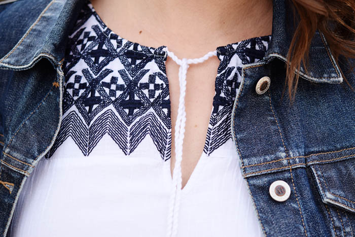 Spring White Dress on An Explorer's Heart