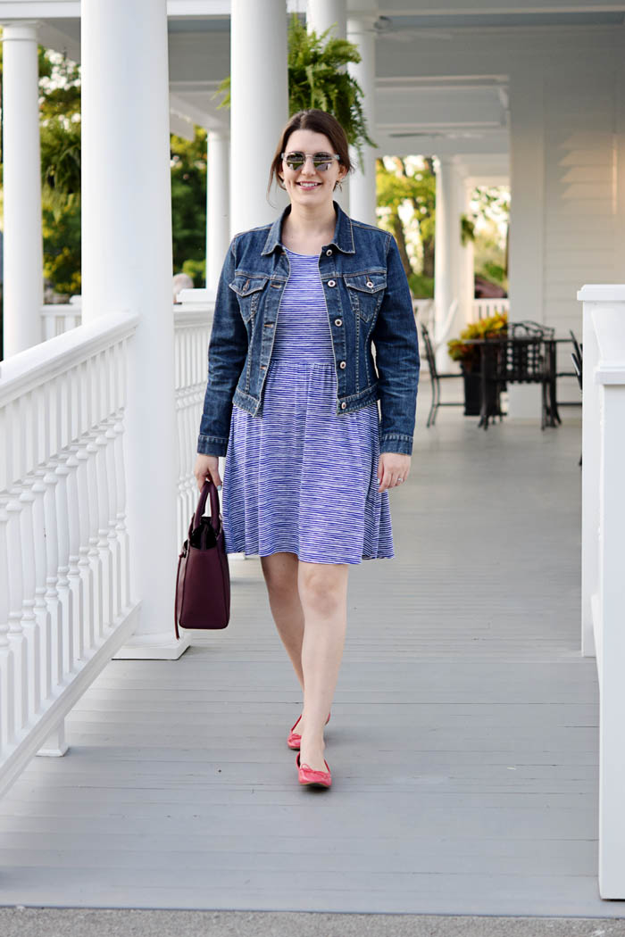 Blue & White Summer Dress