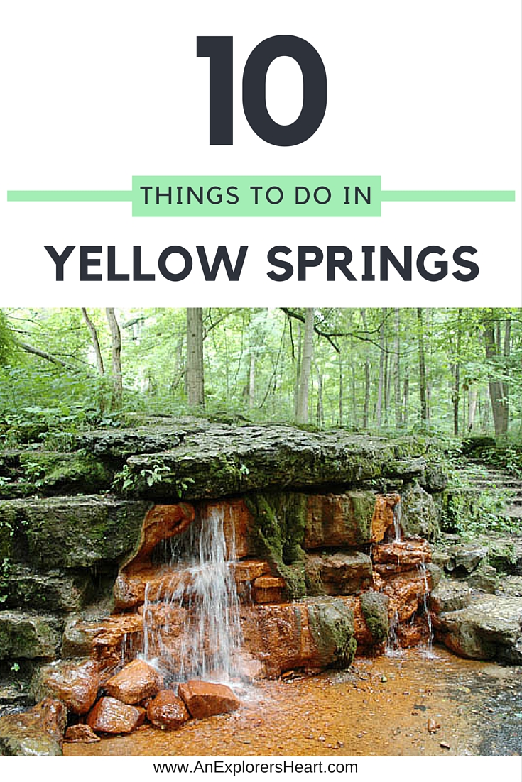 Discover 10+ Things to do in Yellow Springs, Ohio. Click to see them all on AnExplorersHeart.com