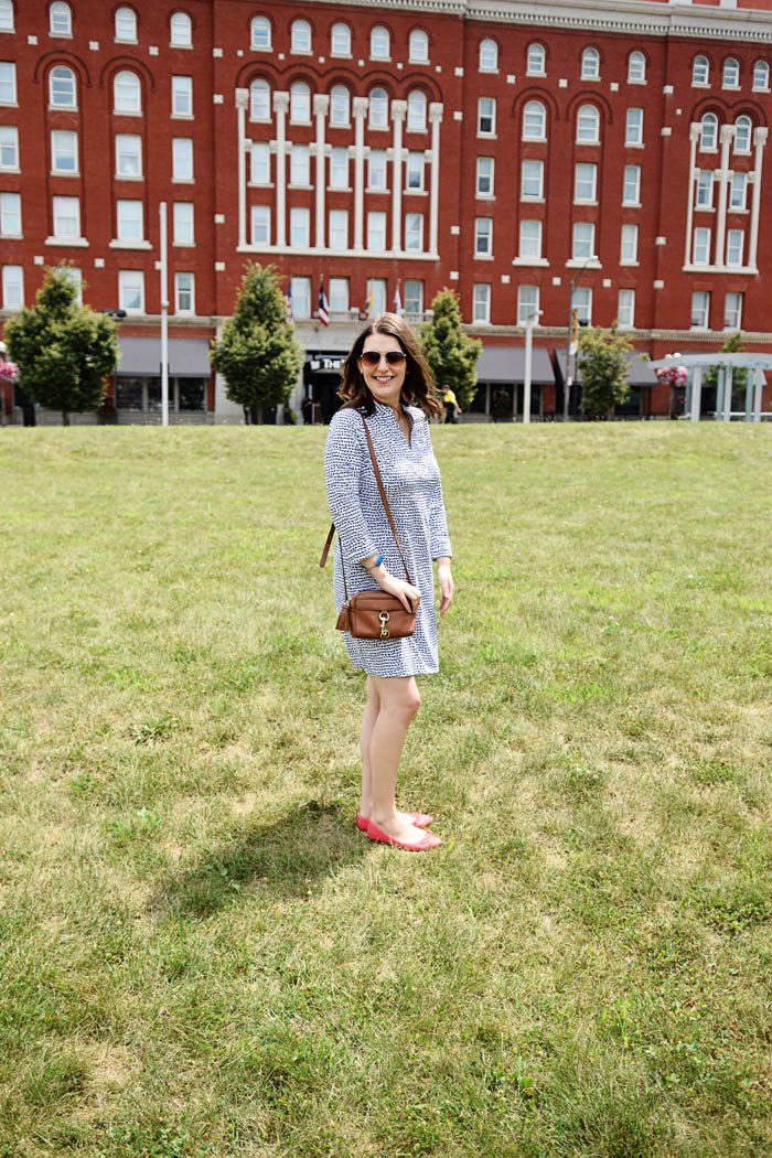 See how I styled this Ellie Kai dress on AnExplorersHeart.com