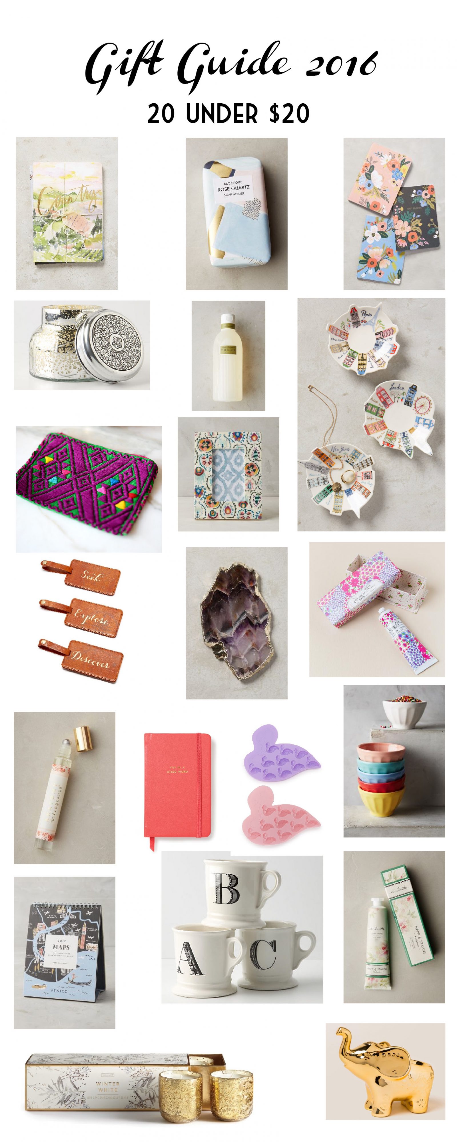 Gift Guide 2016: 20 under $20