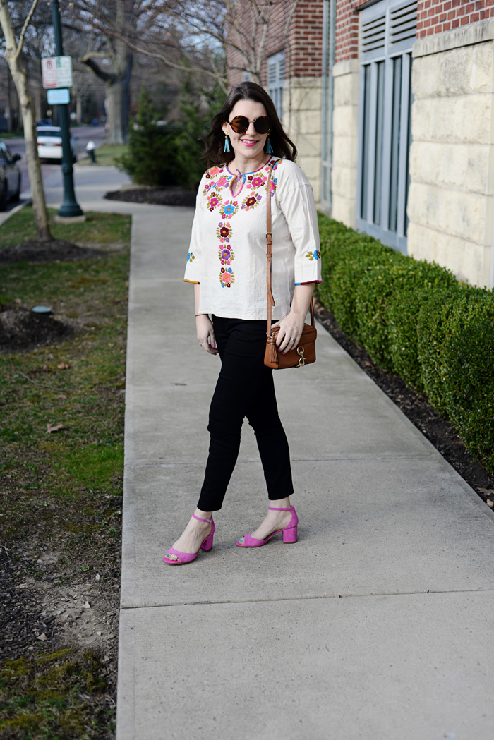 Spring Mexican Top on AnExplorersHeart.com