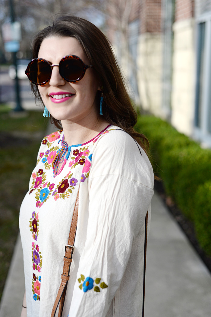 Spring Mexican Top on AnExplorersHeart.com