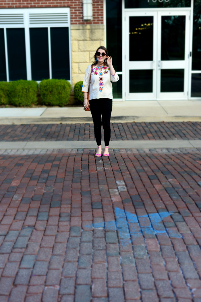 Spring Mexican Top on AnExplorersHeart.com