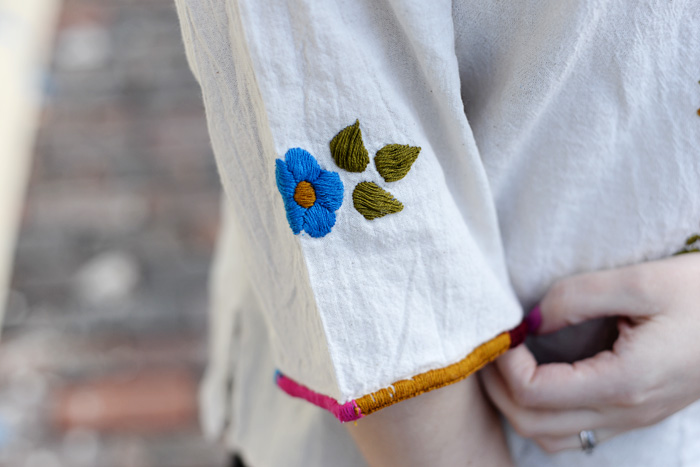 Spring Mexican Top on AnExplorersHeart.com