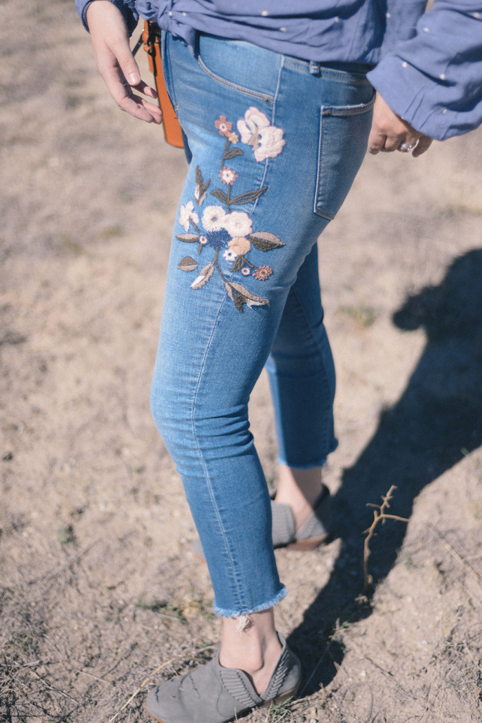 Abercrombie & Fitch Embroidered Jeans on AnExplorersHeart.com